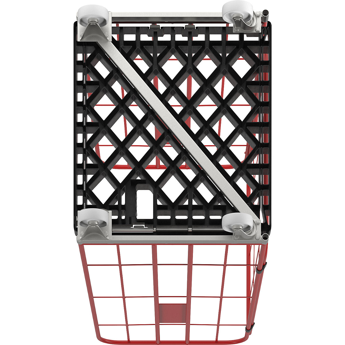 Rollcontainer a V, impilabile (Foto prodotto 3)-2