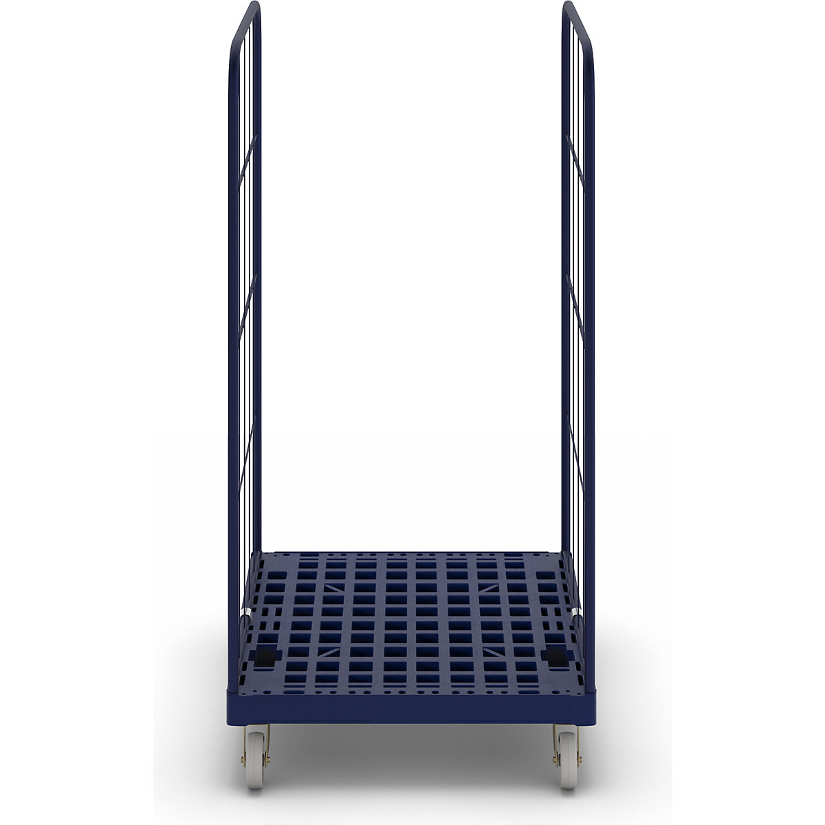 Rollcontainer con pianale in plastica con ruote (Foto prodotto 2)-1