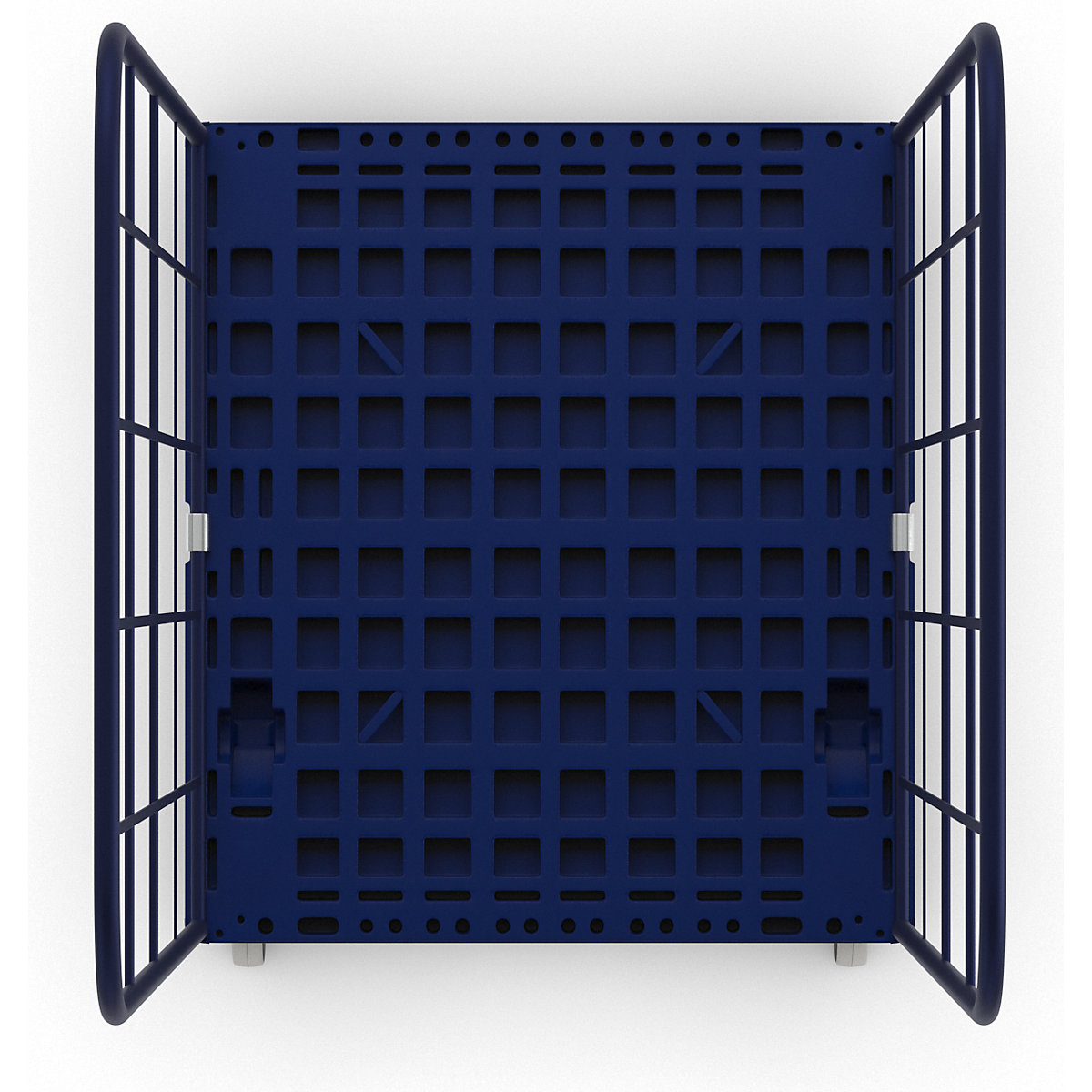 Rollcontainer con pianale in plastica con ruote (Foto prodotto 6)-5