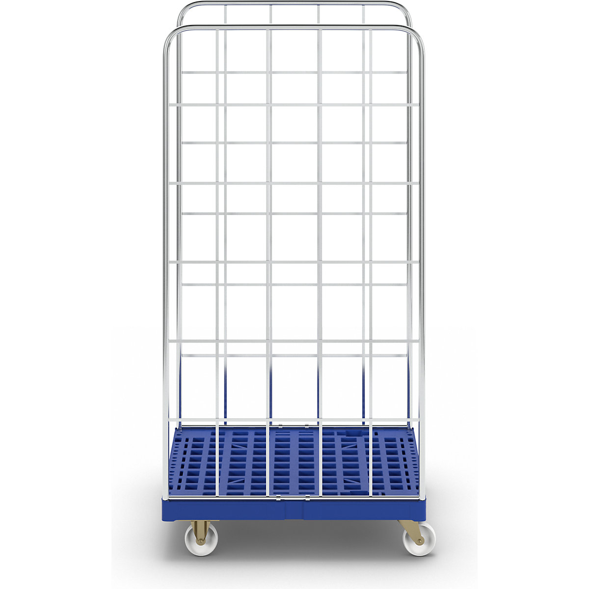 Rollcontainer con pianale in plastica con ruote (Foto prodotto 3)-2