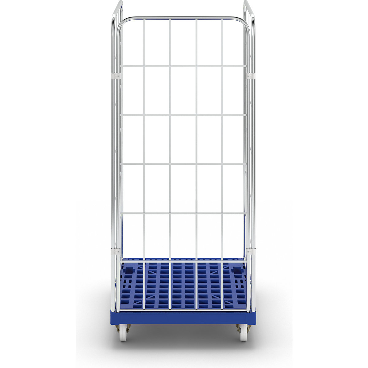 Rollcontainer con pianale in plastica con ruote (Foto prodotto 4)-3