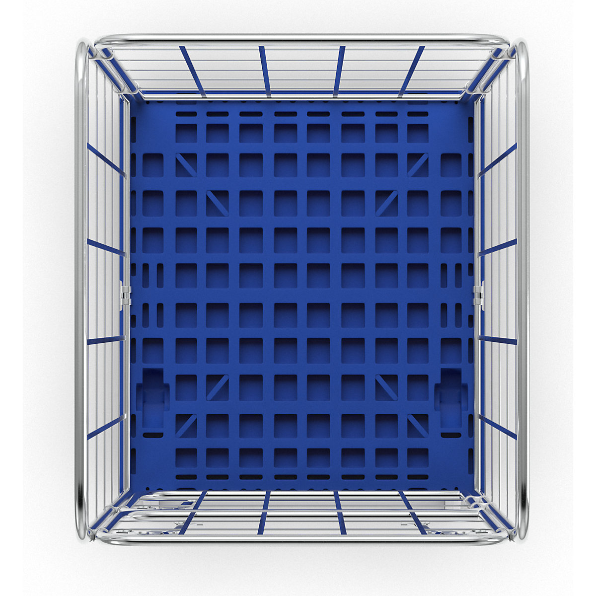 Rollcontainer con pianale in plastica con ruote (Foto prodotto 6)-5