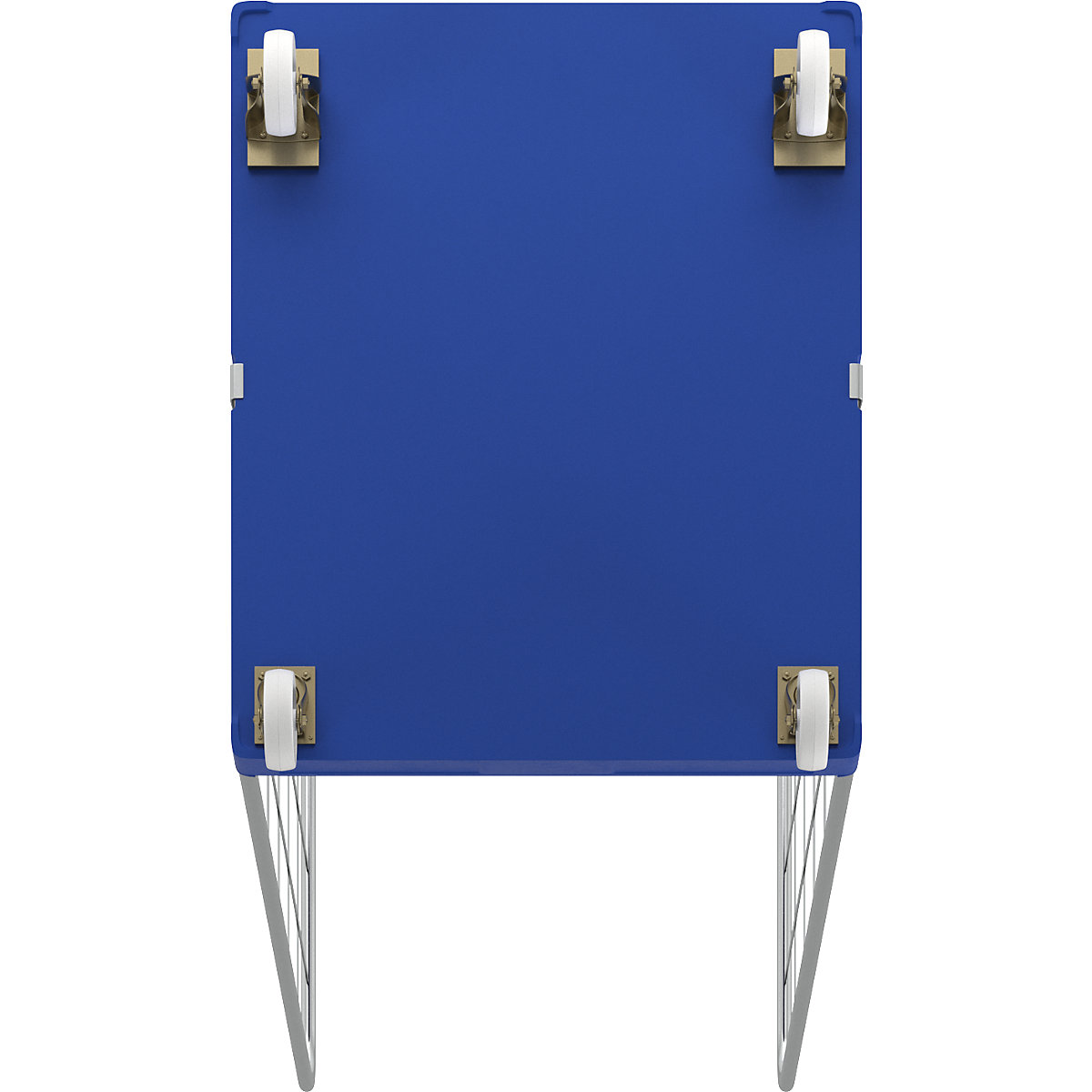 Rollcontainer con pianale in plastica con ruote (Foto prodotto 7)-6