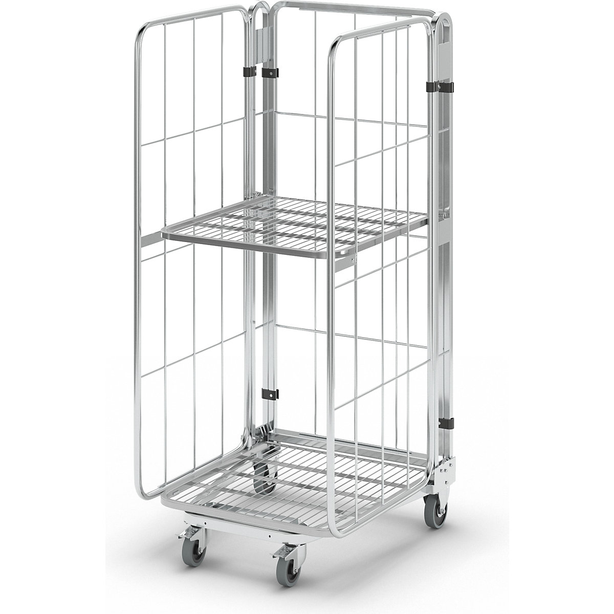 Rollcontainer, impilabile