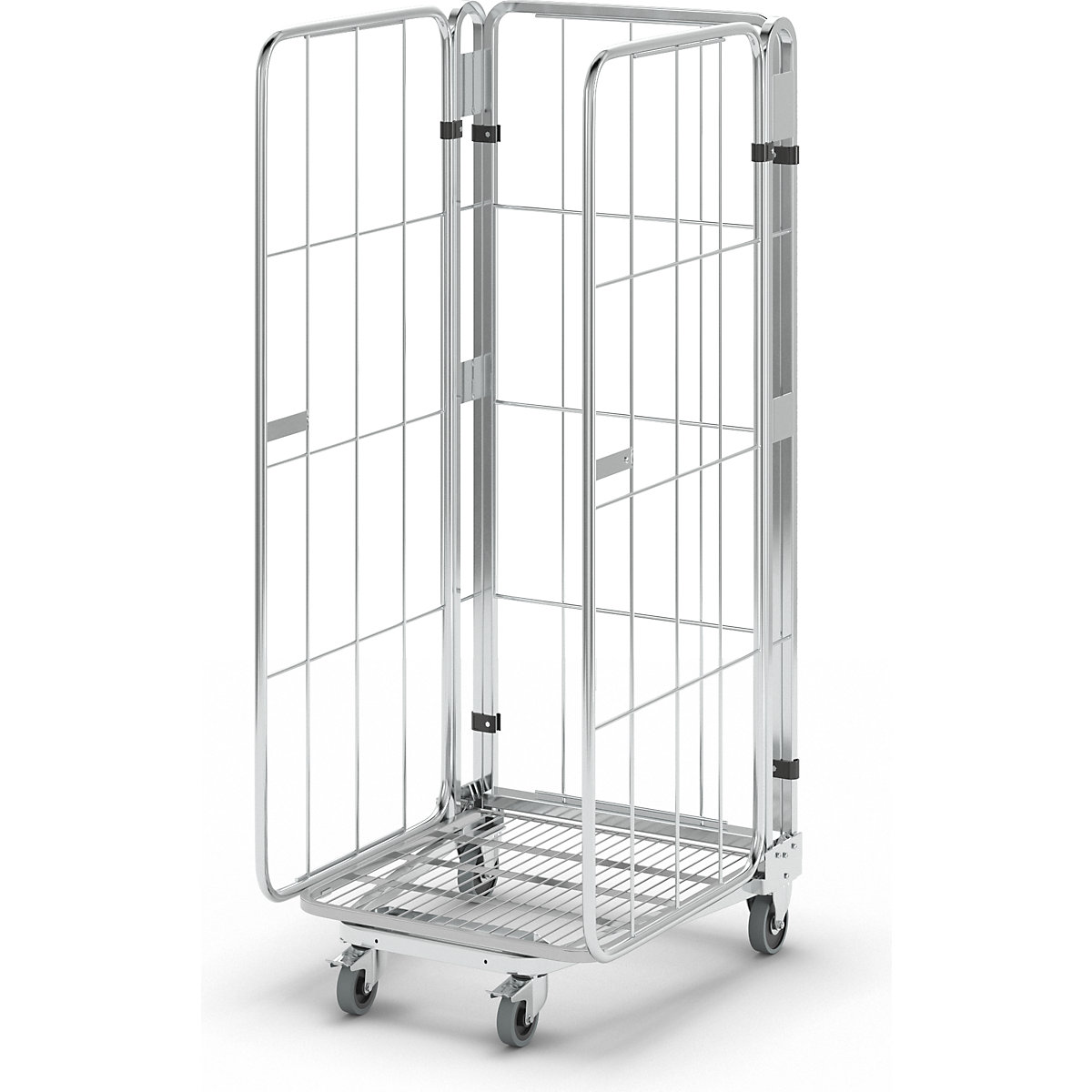 Rollcontainer, impilabile