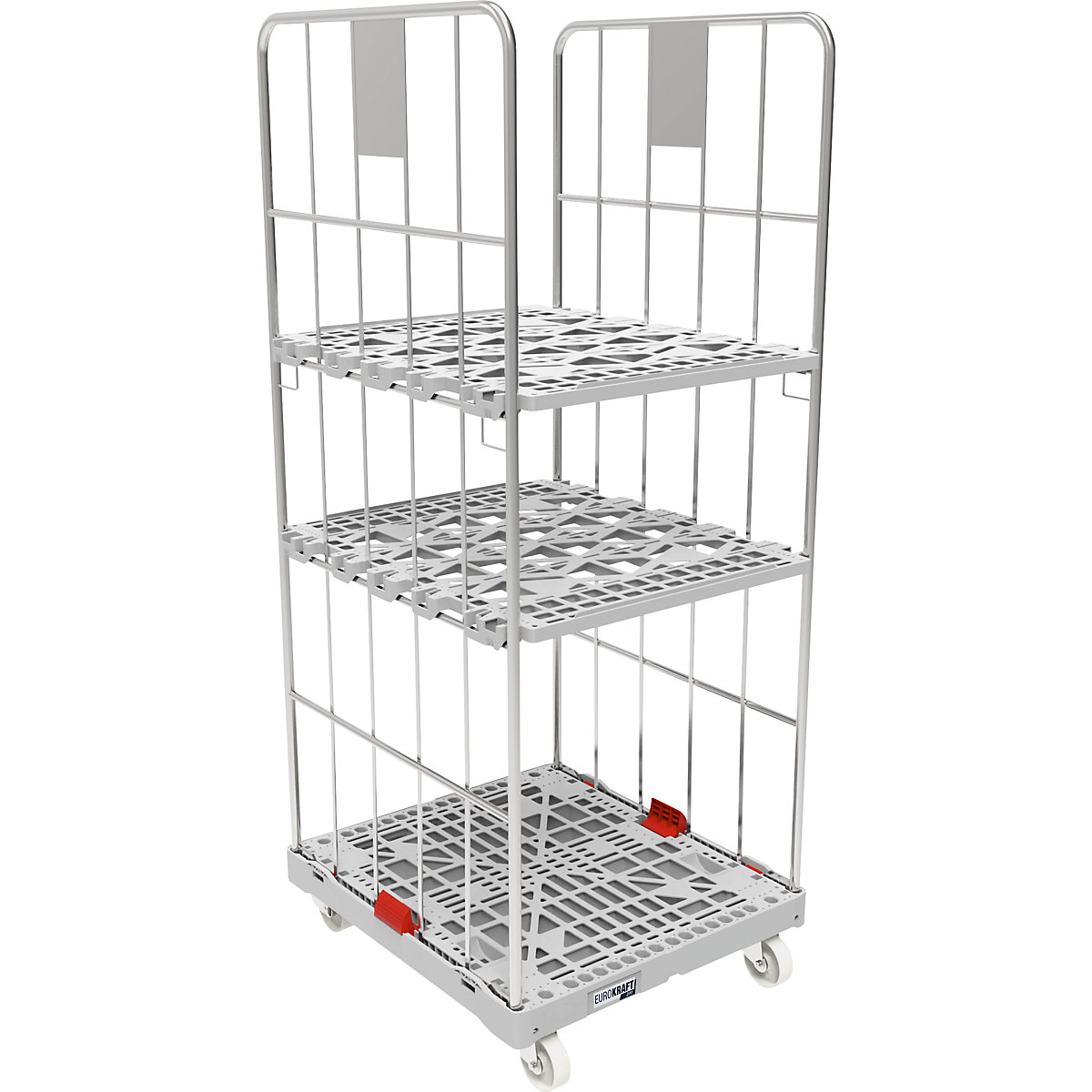 Rollcontainer in plastica – eurokraft pro (Foto prodotto 10)-9