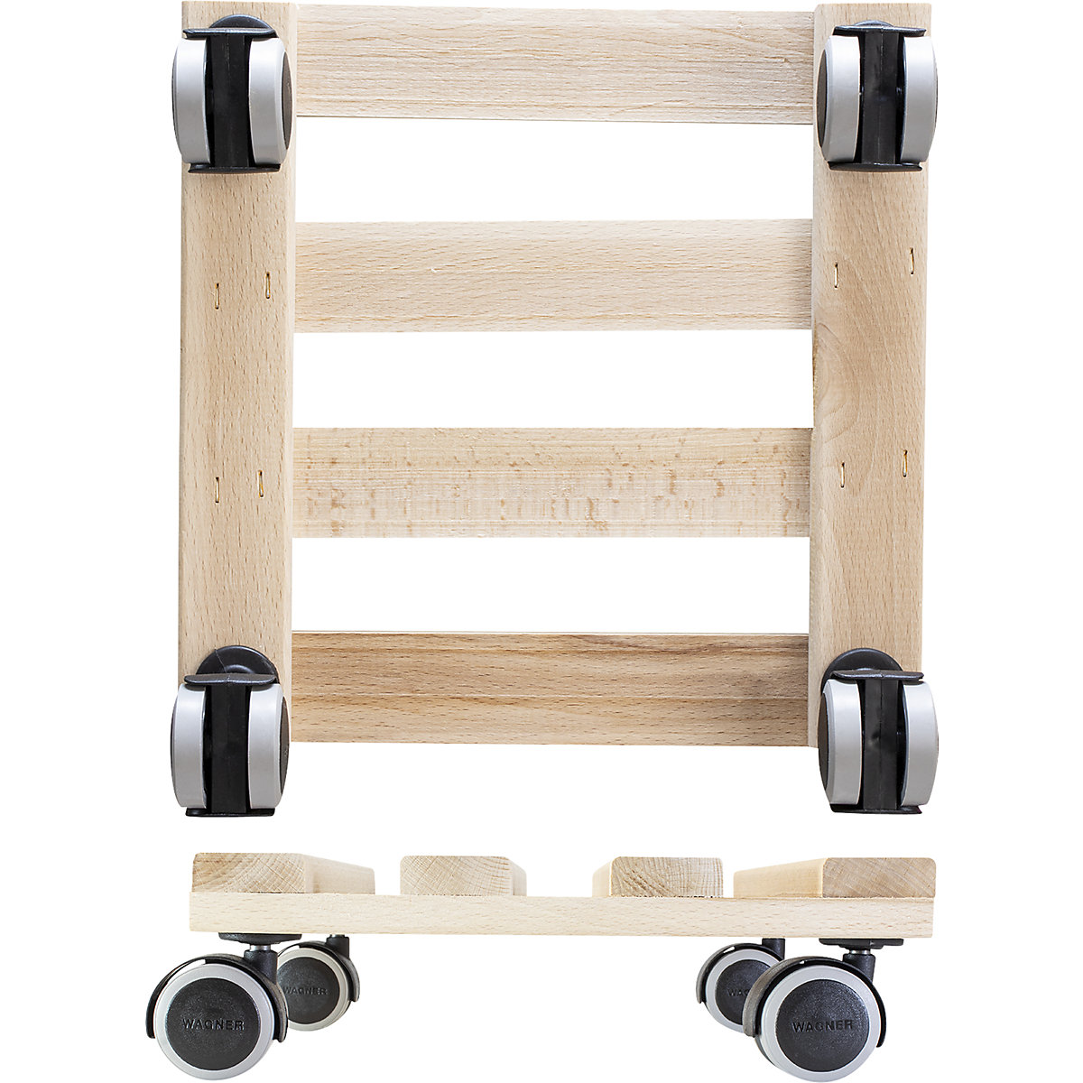 Carrello portavasi PALETTI in faggio – Wagner (Foto prodotto 5)-4