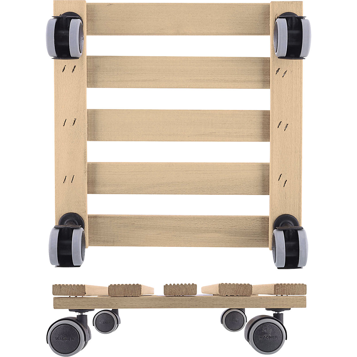 Carrello portavasi in legno NATURE – Wagner (Foto prodotto 4)-3