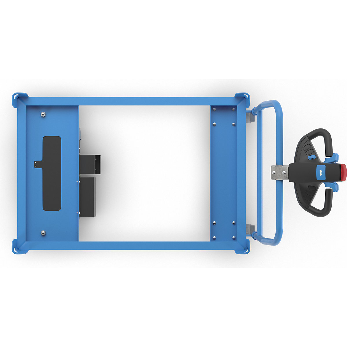 Chasis rodante para palets – eurokraft pro (Imagen del producto 6)-5