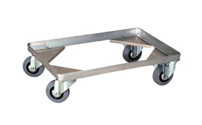Chasis rodante de aluminio, altura de carga 150 mm