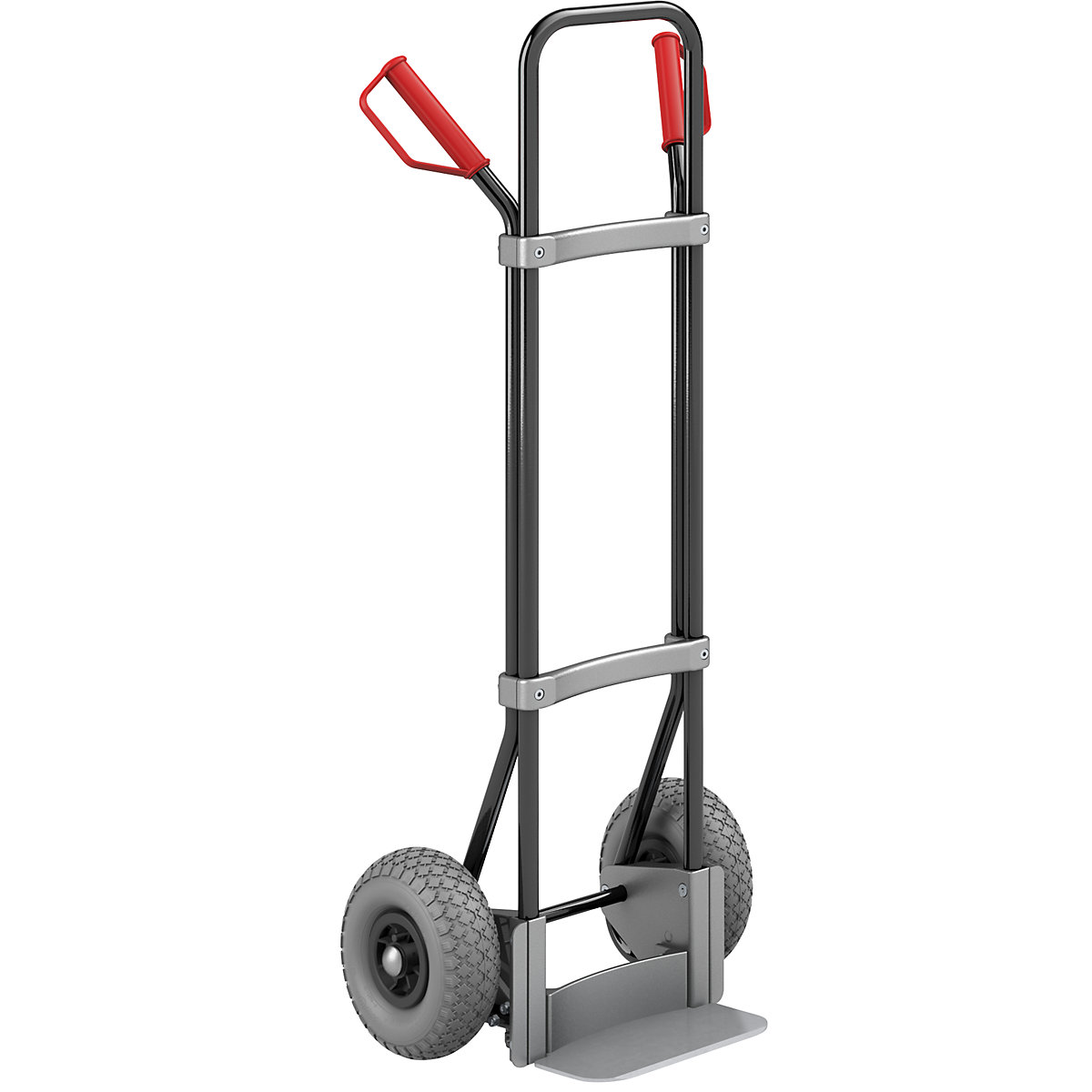 Carretilla para sacos, negra &ndash; eurokraft pro