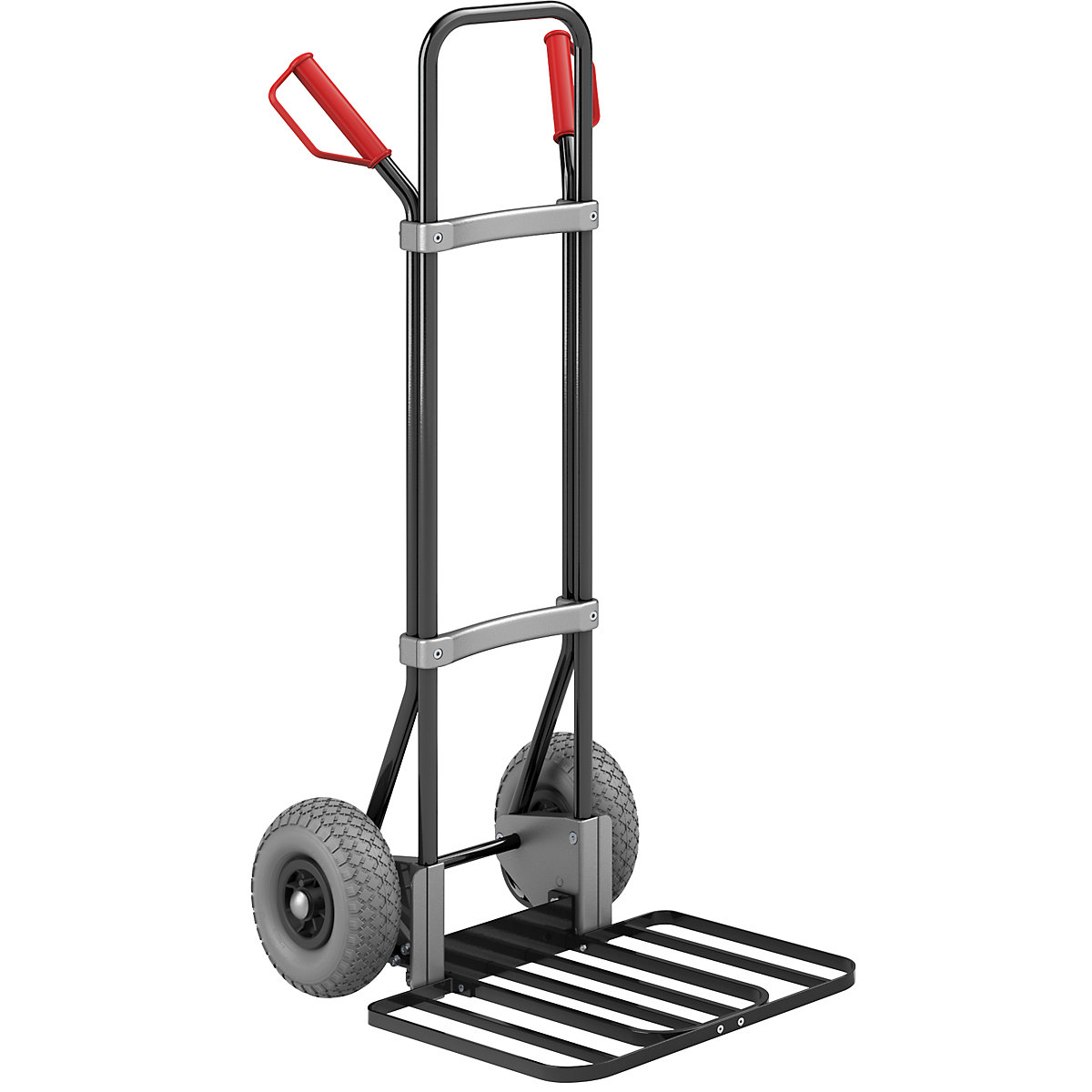Carretilla para sacos, negra &ndash; eurokraft pro