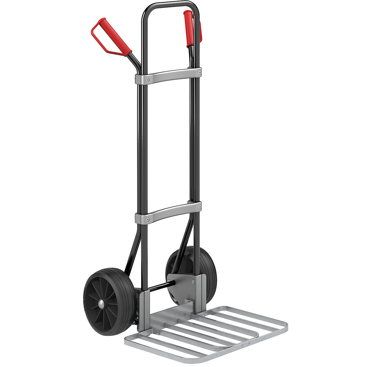Carretilla para sacos, negra &ndash; eurokraft pro