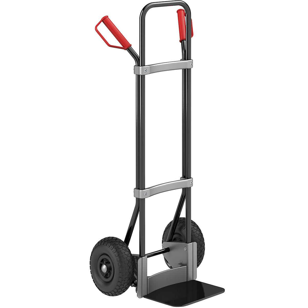 Carretilla para sacos, negra &ndash; eurokraft pro