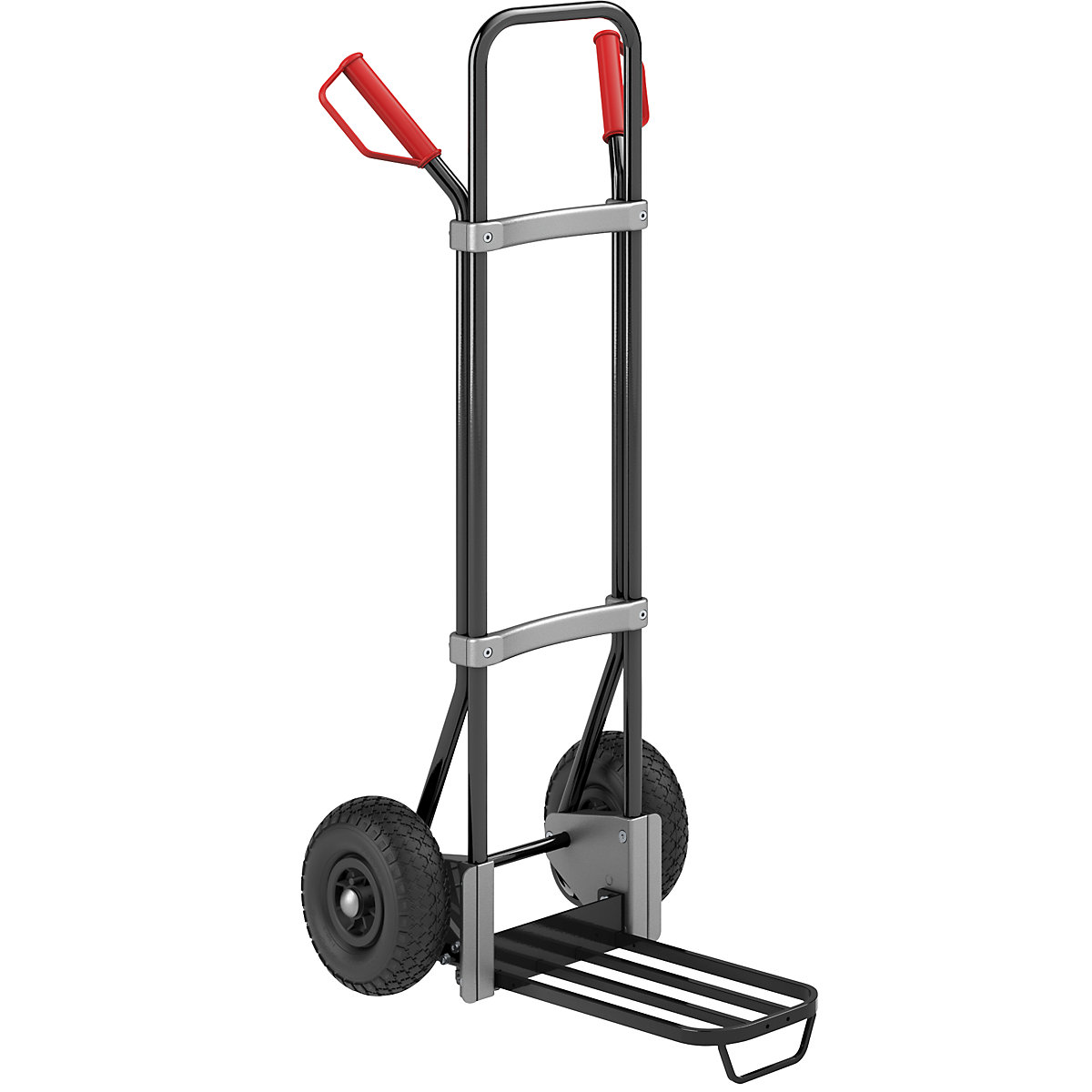 Carretilla para sacos, negra &ndash; eurokraft pro