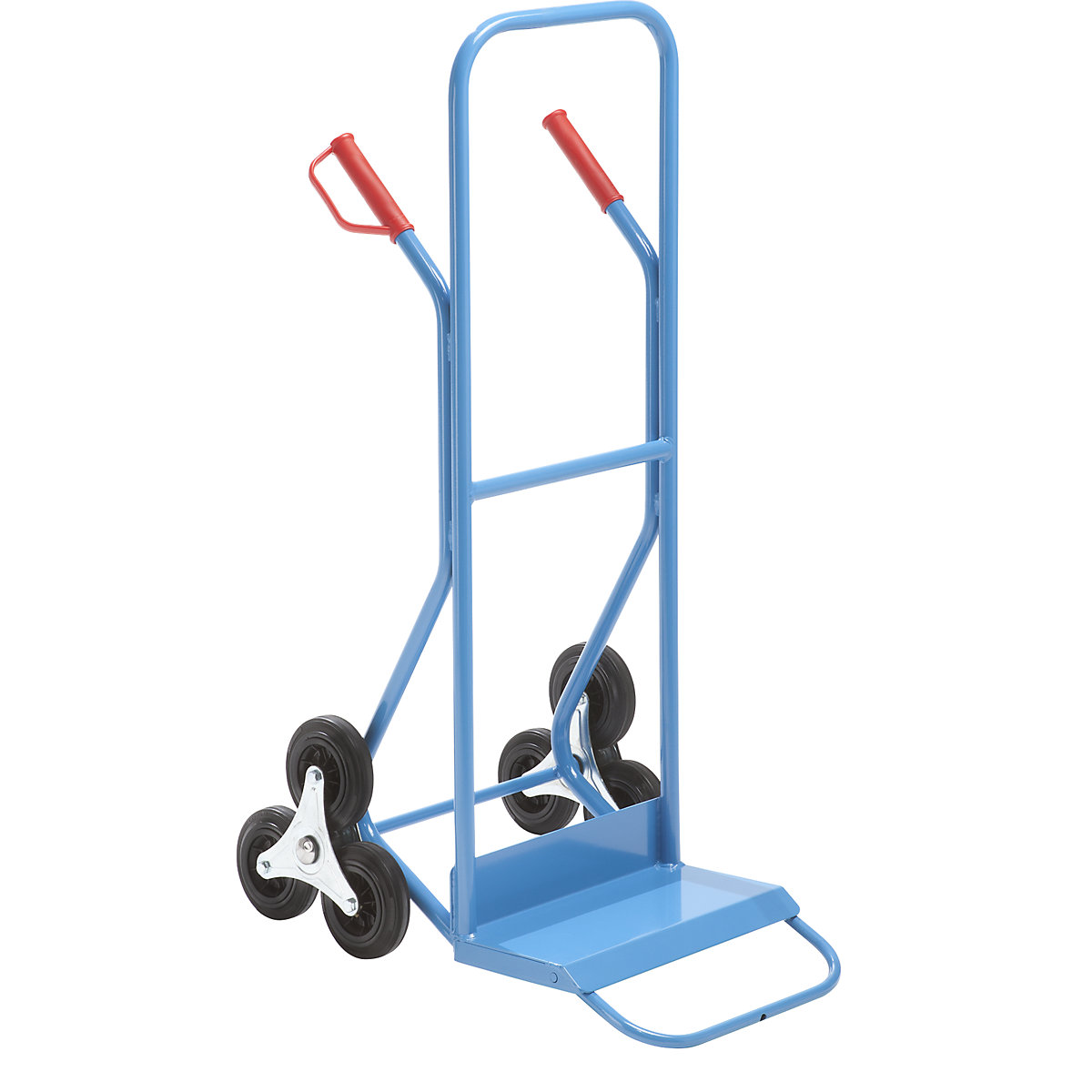 Carretilla de acero para transporte de sacos por escaleras – eurokraft pro (Imagen del producto 11)-10