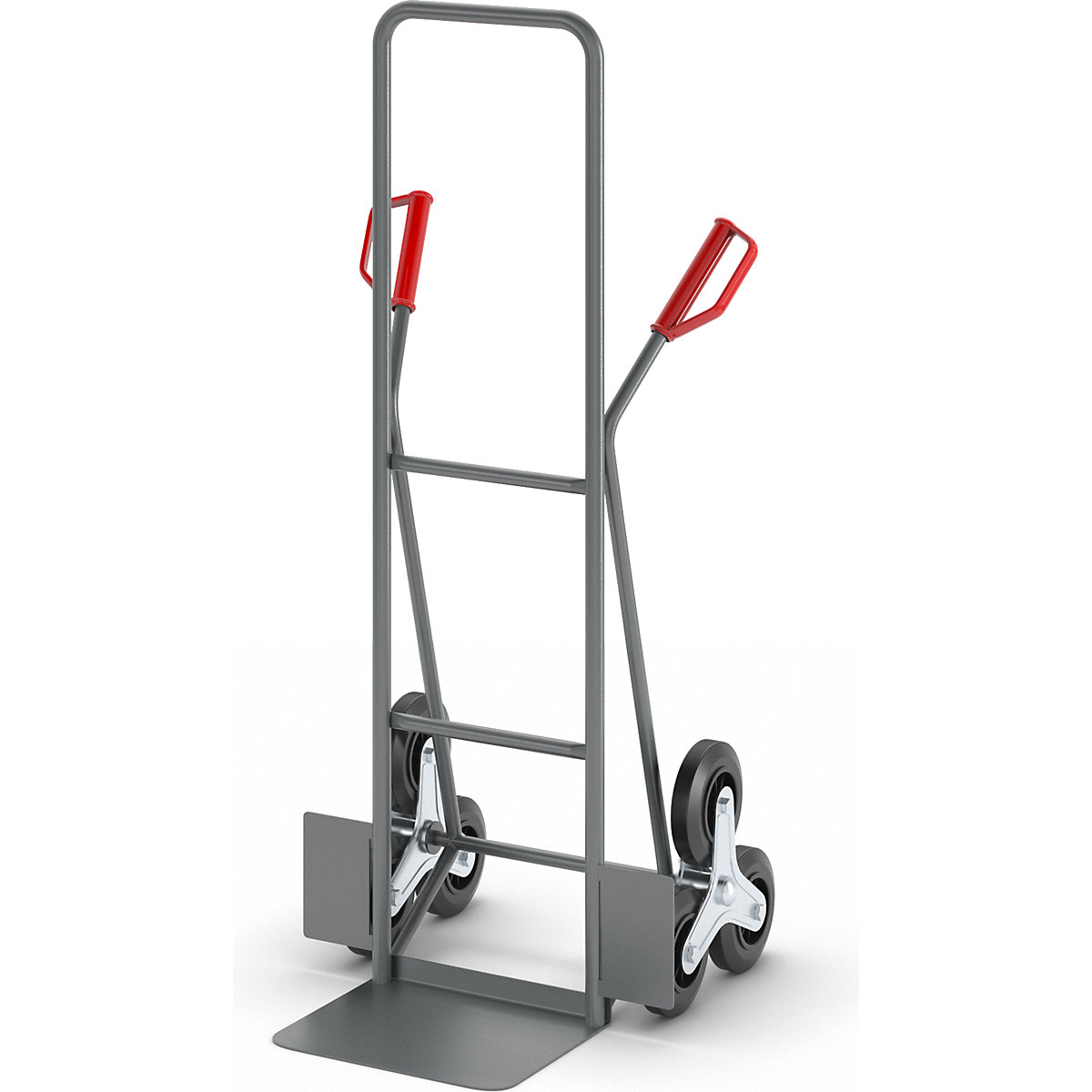 Carretilla de acero para transporte de sacos por escaleras – eurokraft basic (Imagen del producto 5)-4