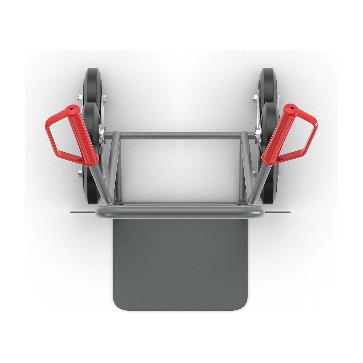 Carretilla de acero para transporte de sacos por escaleras – eurokraft basic (Imagen del producto 6)-5
