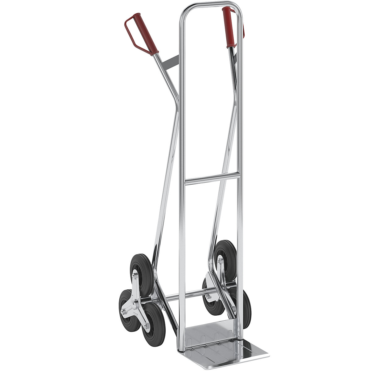 Carretilla de aluminio para el transporte por escaleras de obra &ndash; eurokraft pro
