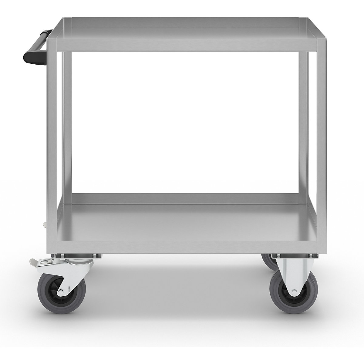 Carro de transporte de acero inoxidable – eurokraft pro (Imagen del producto 6)-5