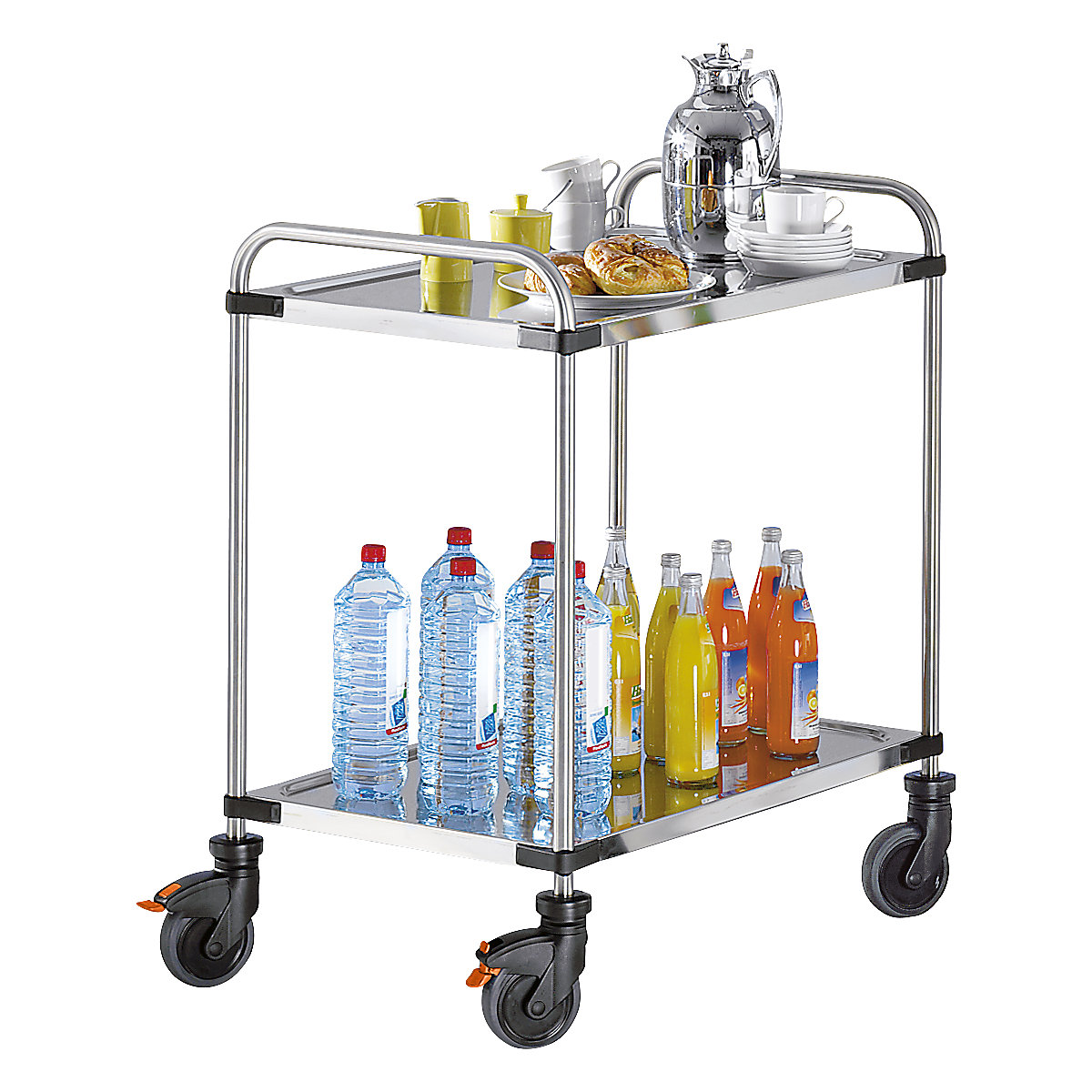 Mesa rodante de acero inoxidable VARITHEK SERVO+ (Imagen del producto 7)-6