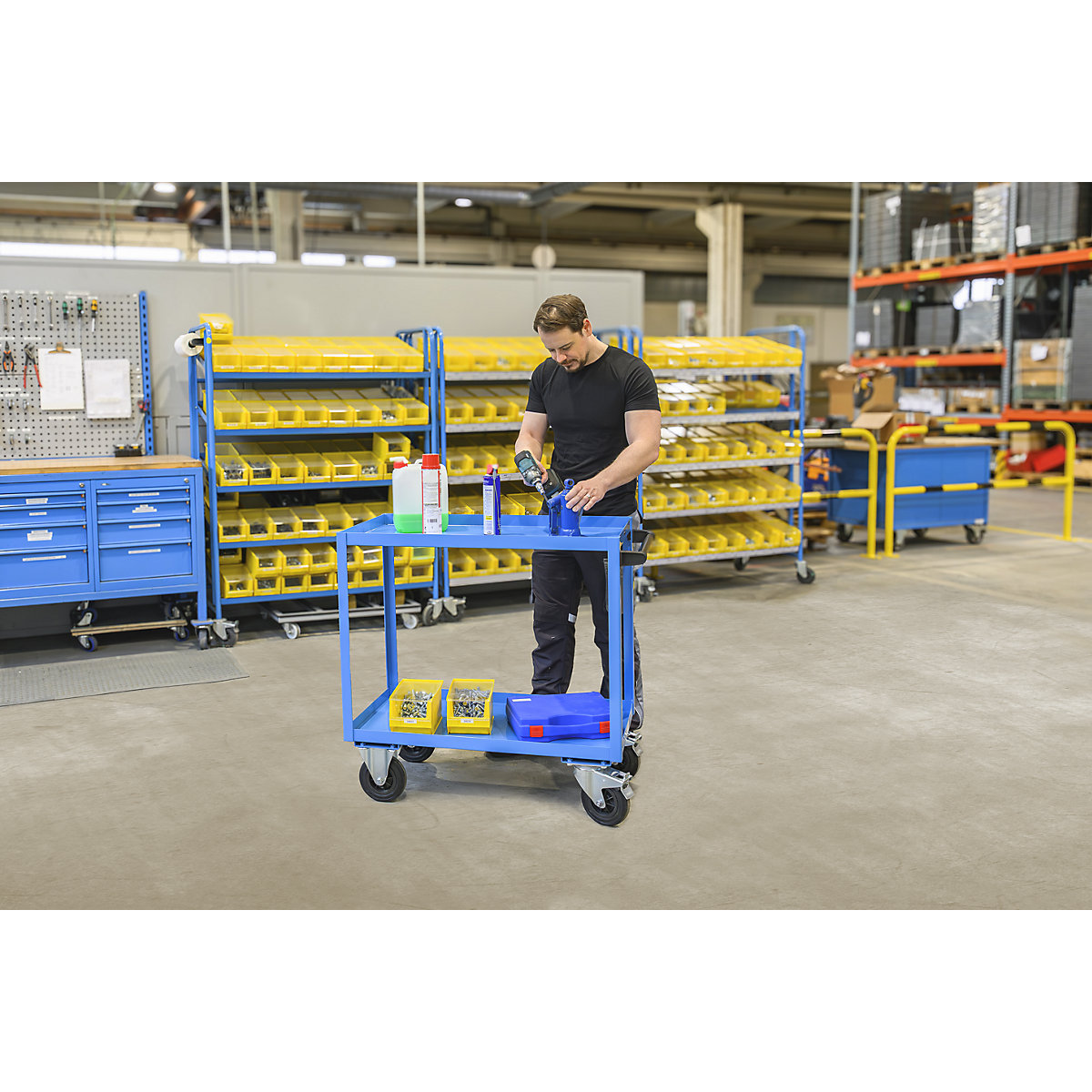 Carro auxiliar de montaje – eurokraft pro (Imagen del producto 9)-8