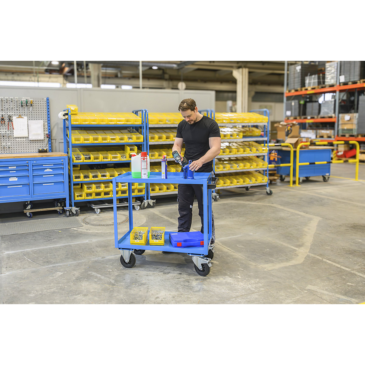 Carro auxiliar de montaje – eurokraft pro (Imagen del producto 9)-8