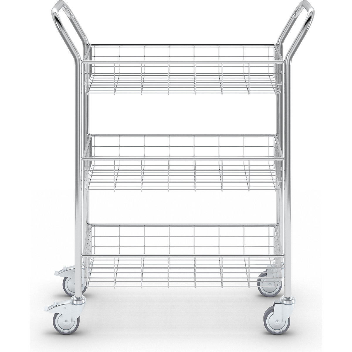 Carro de oficina y carro de distribución de correo – eurokraft pro (Imagen del producto 6)-5