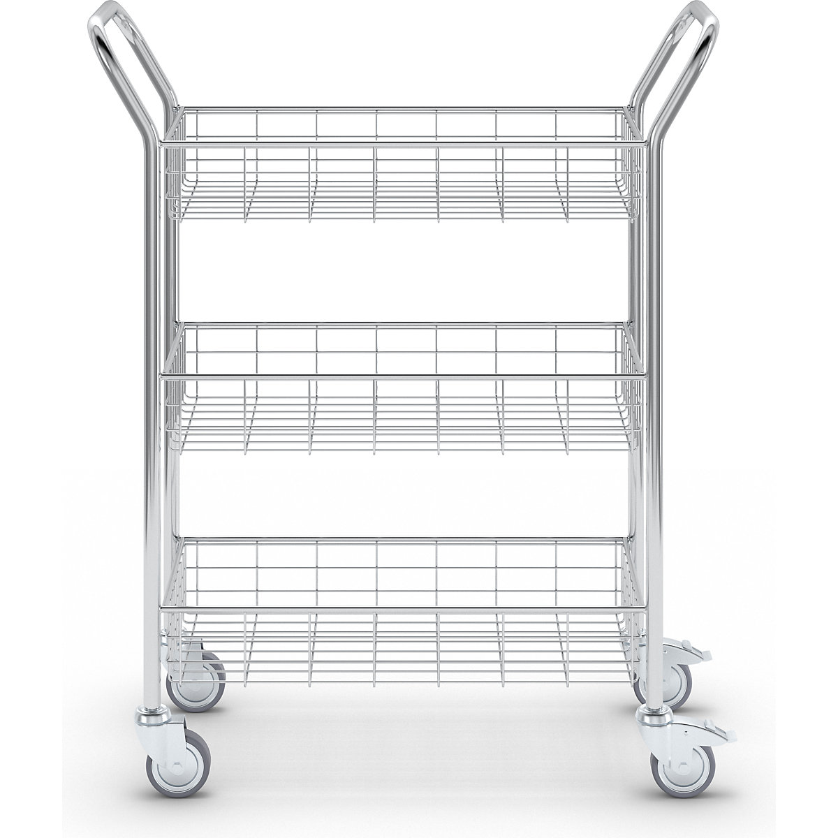 Carro de oficina y carro de distribución de correo – eurokraft pro (Imagen del producto 7)-6