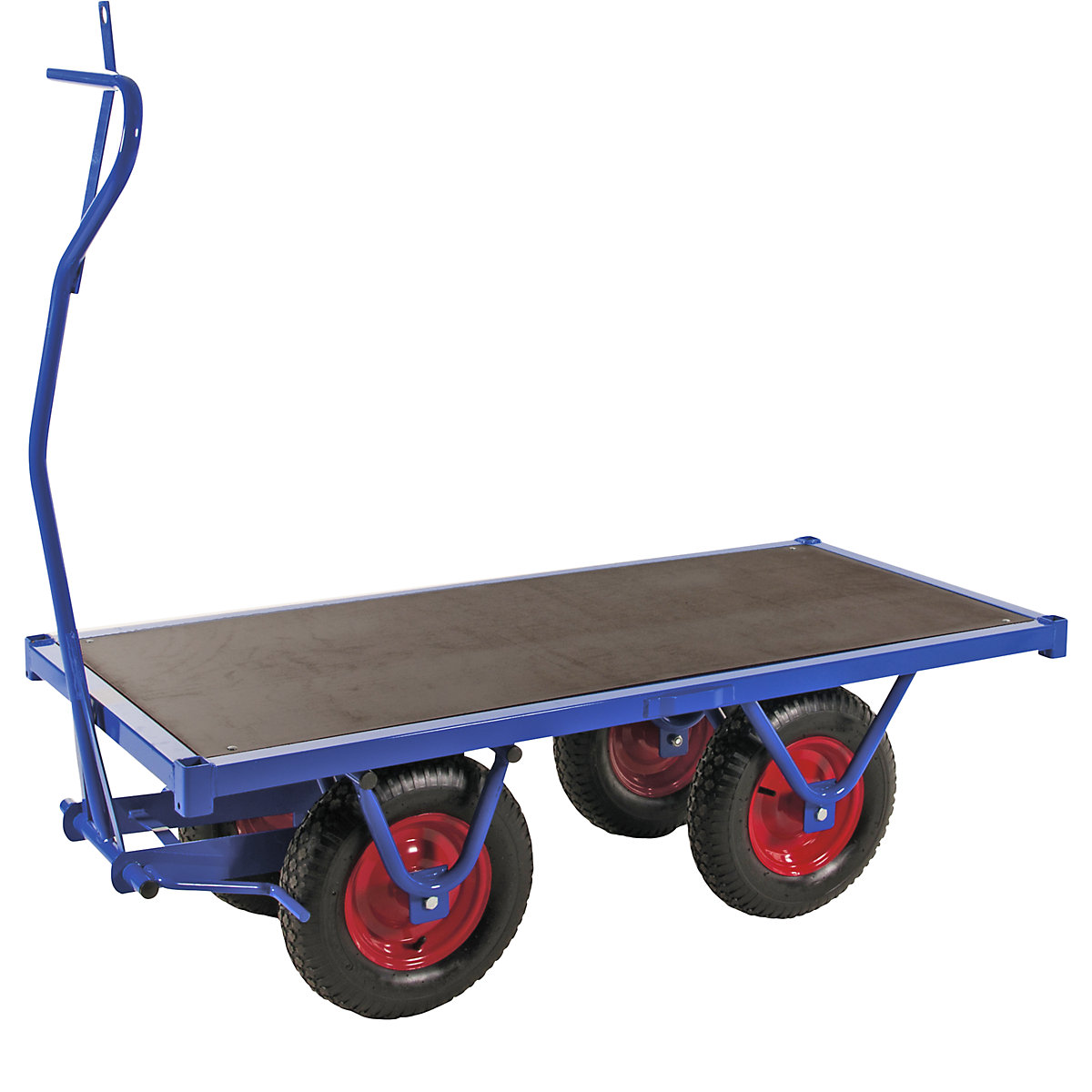 Carro para cargas pesadas – Kongamek, carga máx. 800 kg, cama de 700 x 1500 mm-3
