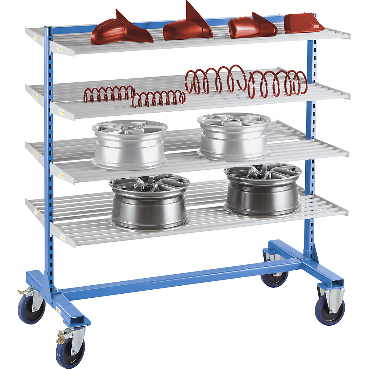 Carro de estantería de brazos – eurokraft pro (Imagen del producto 8)-7
