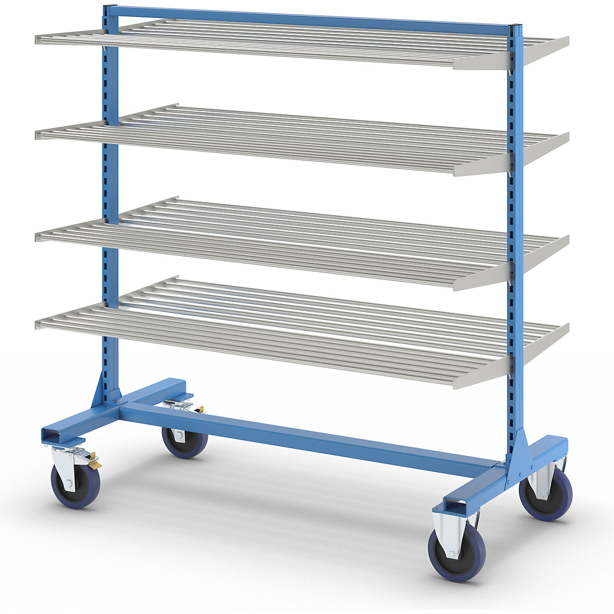Carro de estantería de brazos – eurokraft pro (Imagen del producto 5)-4