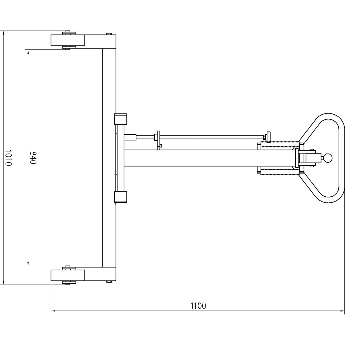 Elevador de bidones – eurokraft basic (Imagen del producto 13)-12