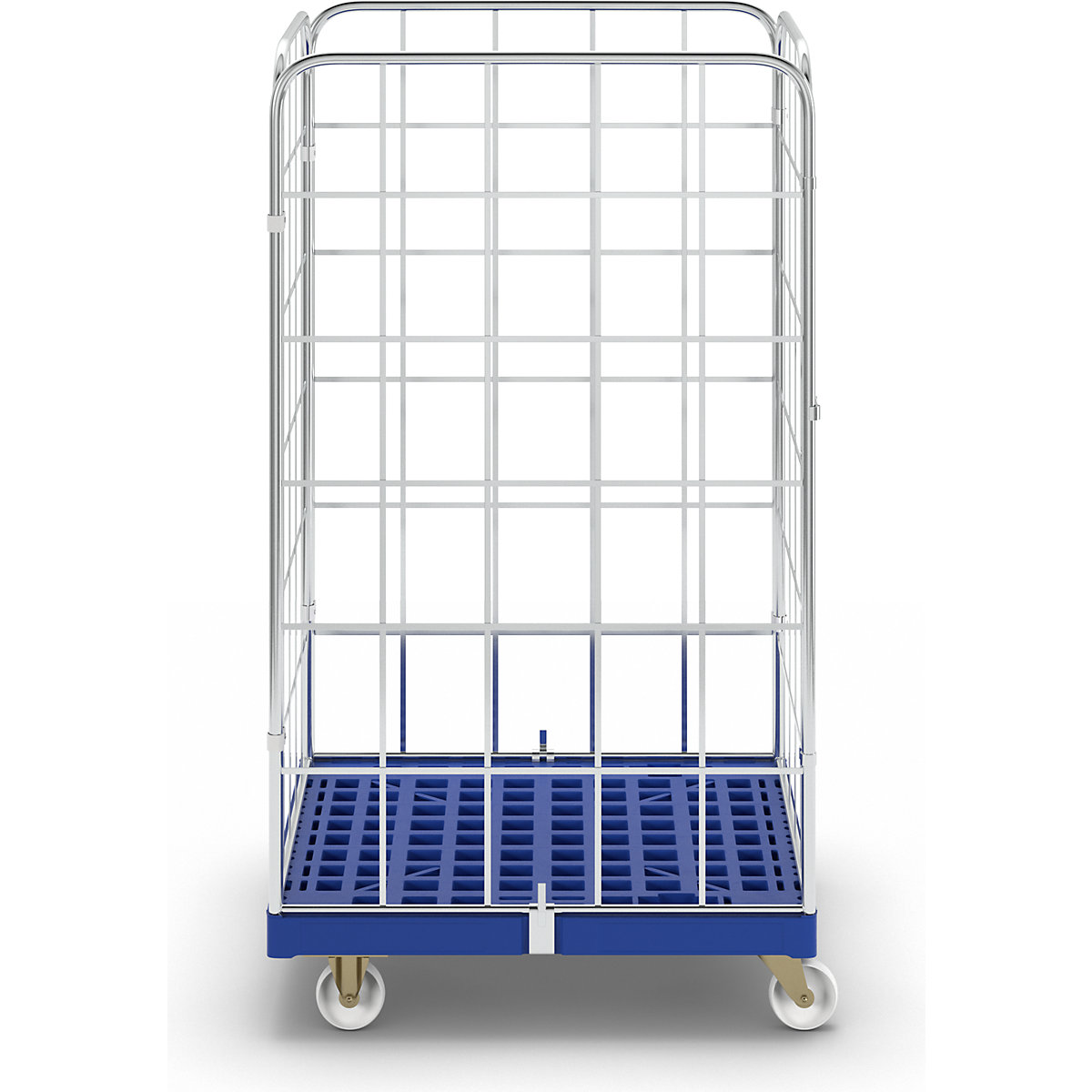 Contenedor rodante con tablero rodante de plástico (Imagen del producto 2)-1