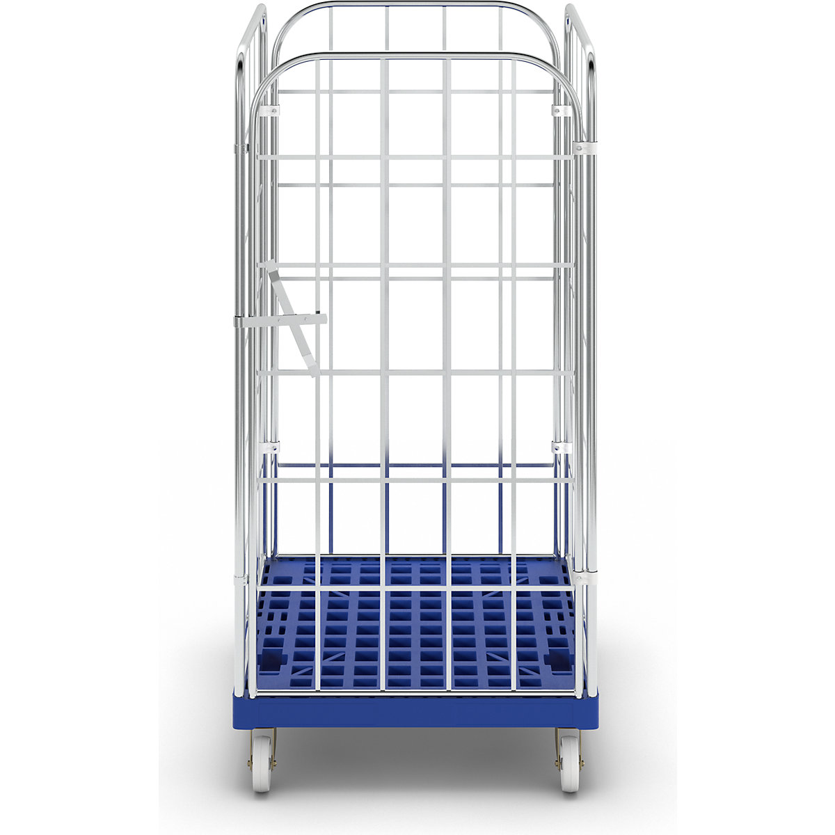 Contenedor rodante con tablero rodante de plástico (Imagen del producto 3)-2