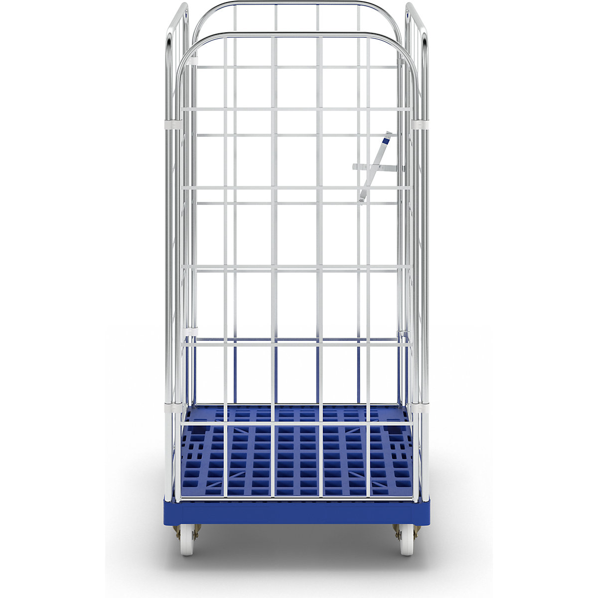 Contenedor rodante con tablero rodante de plástico (Imagen del producto 4)-3