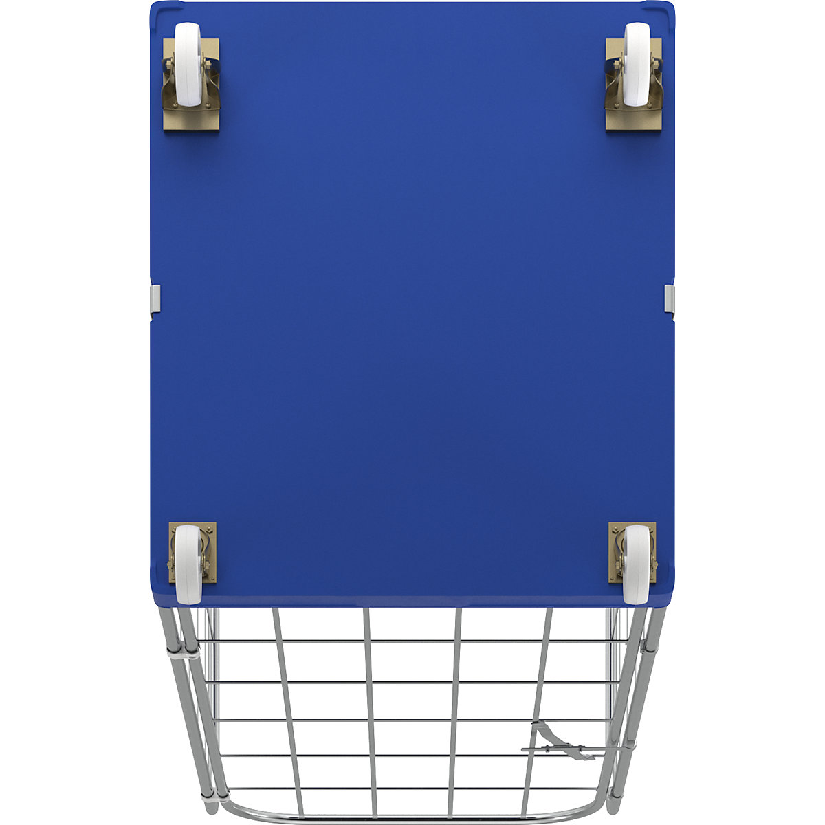 Contenedor rodante con tablero rodante de plástico (Imagen del producto 5)-4