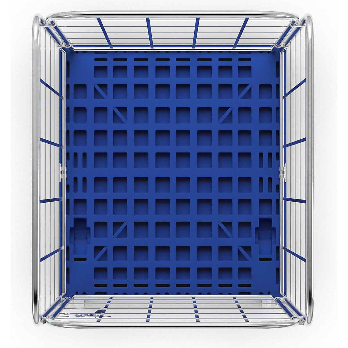 Contenedor rodante con tablero rodante de plástico (Imagen del producto 6)-5