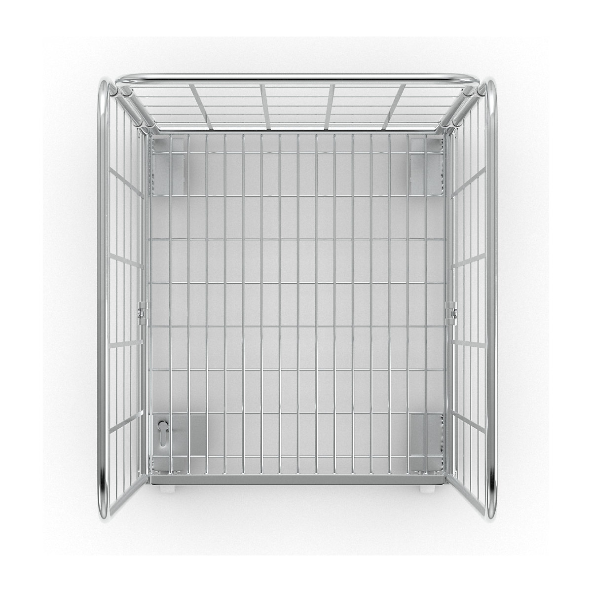 Contenedor rodante de acero (Imagen del producto 5)-4