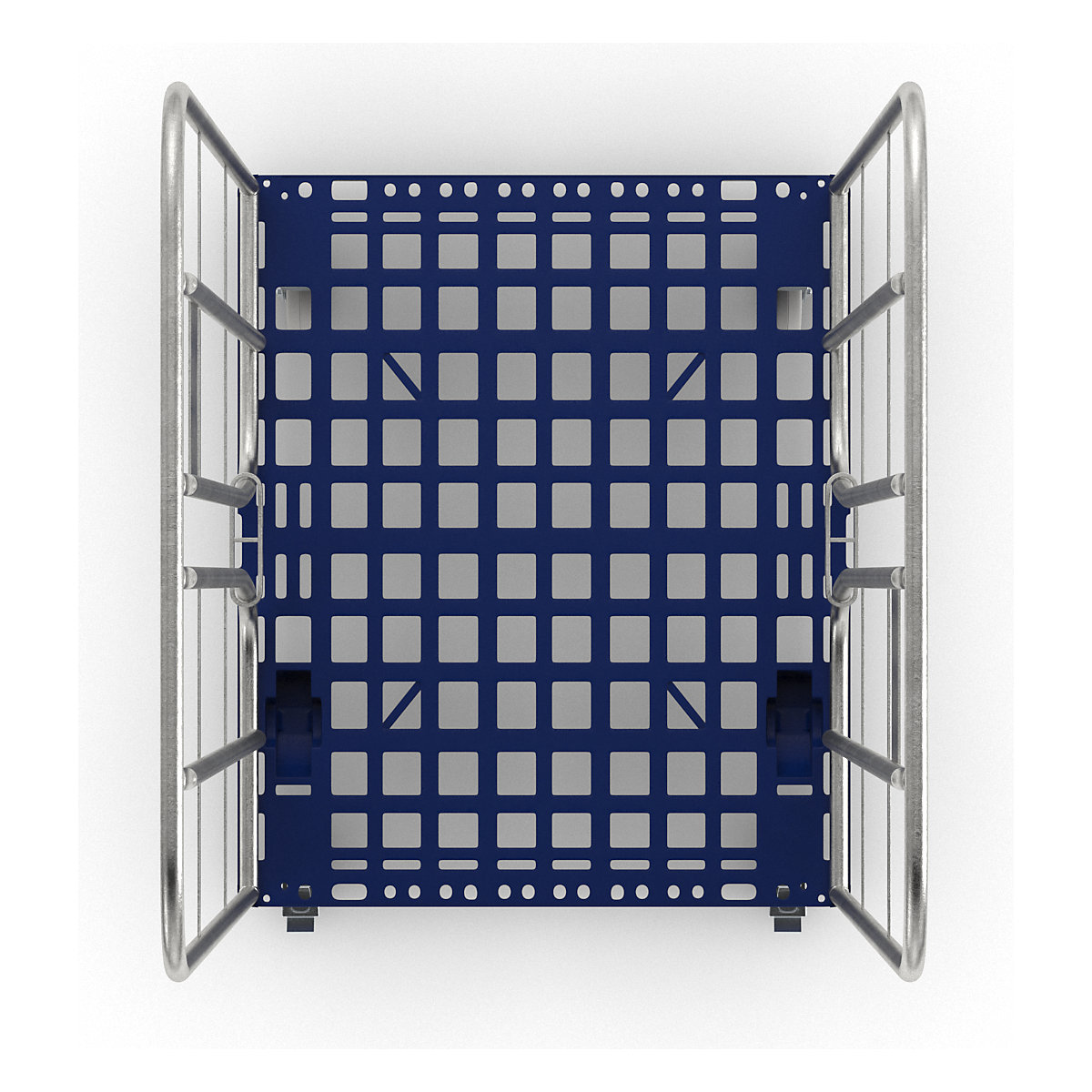 Contenedor rodante galvanizado al horno (Imagen del producto 5)-4