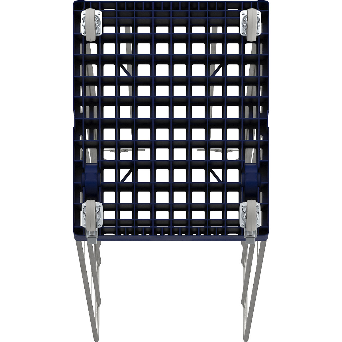 Contenedor rodante galvanizado al horno (Imagen del producto 4)-3