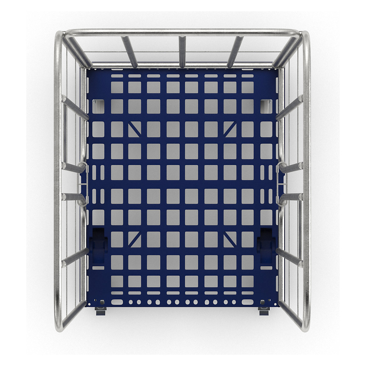 Contenedor rodante galvanizado al horno (Imagen del producto 5)-4