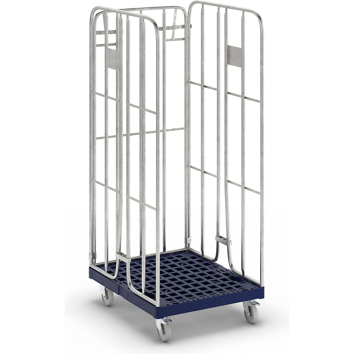 Contenedor rodante galvanizado al horno (Imagen del producto 6)-5