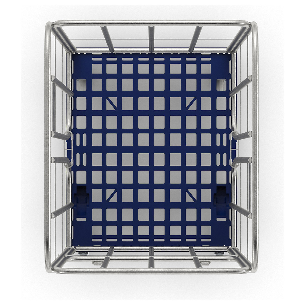 Contenedor rodante galvanizado al horno (Imagen del producto 5)-4