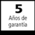 5 años de garantía  A los productos que están marcados con este símbolo les otorgamos una garantía de calidad sobre el material y el empleo de 5 años de duración a partir de su entrega.