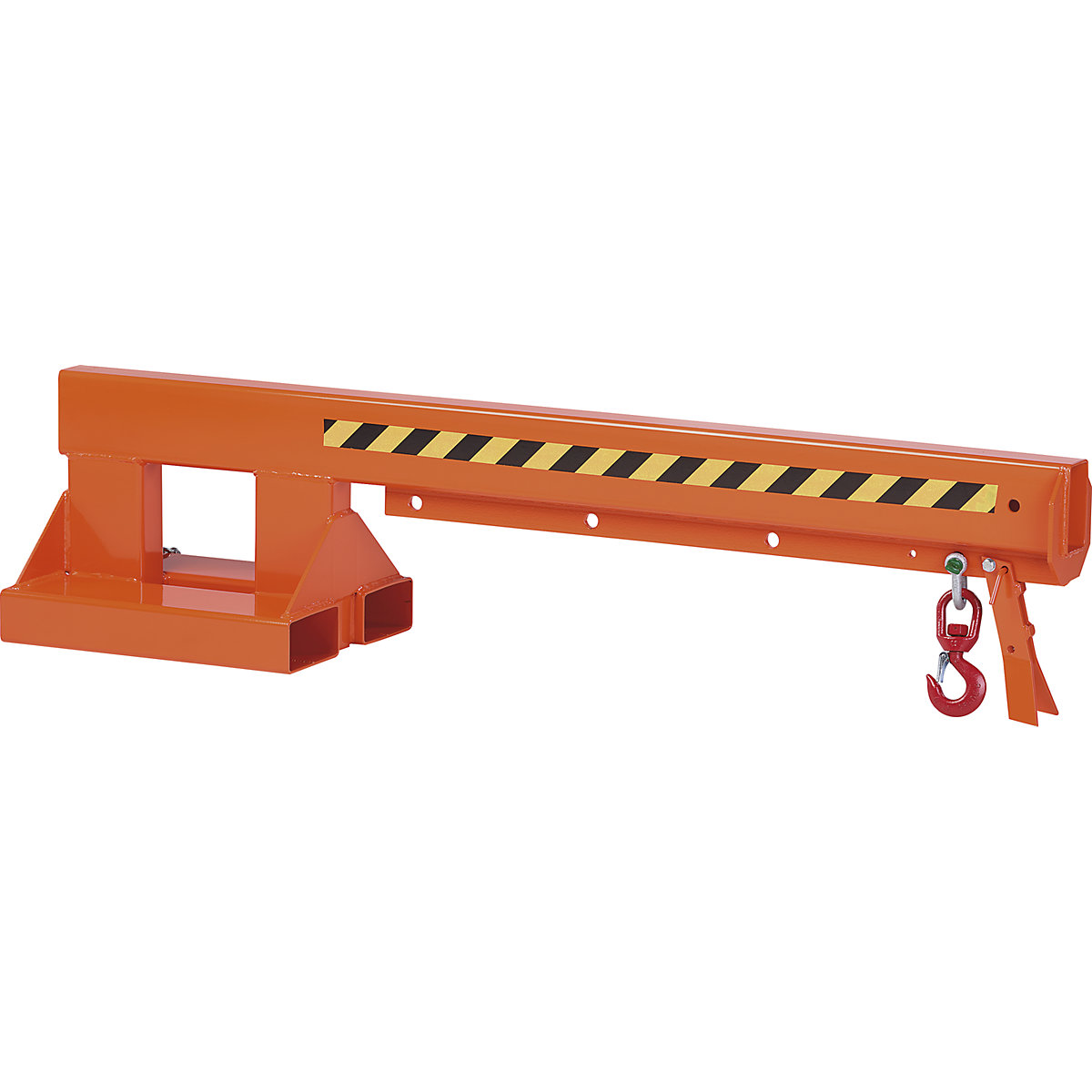 Cargador telescópico – eurokraft pro, longitud fija, carga máx. 650 – 2000 kg, pintado en naranja-2