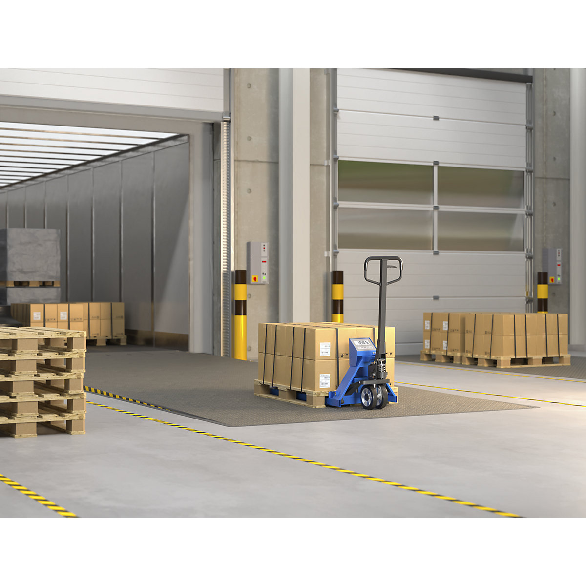 Transpaleta con balanza – eurokraft pro (Imagen del producto 15)-14