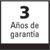 3 años de garantía  A los productos que están marcados con este símbolo les otorgamos una garantía de calidad sobre el material y los acabados de 3 años de duración a partir de su entrega.