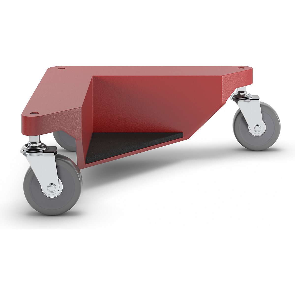 Platformă de transport cu role în trusă din plastic practică (Imagine produs 4)-3