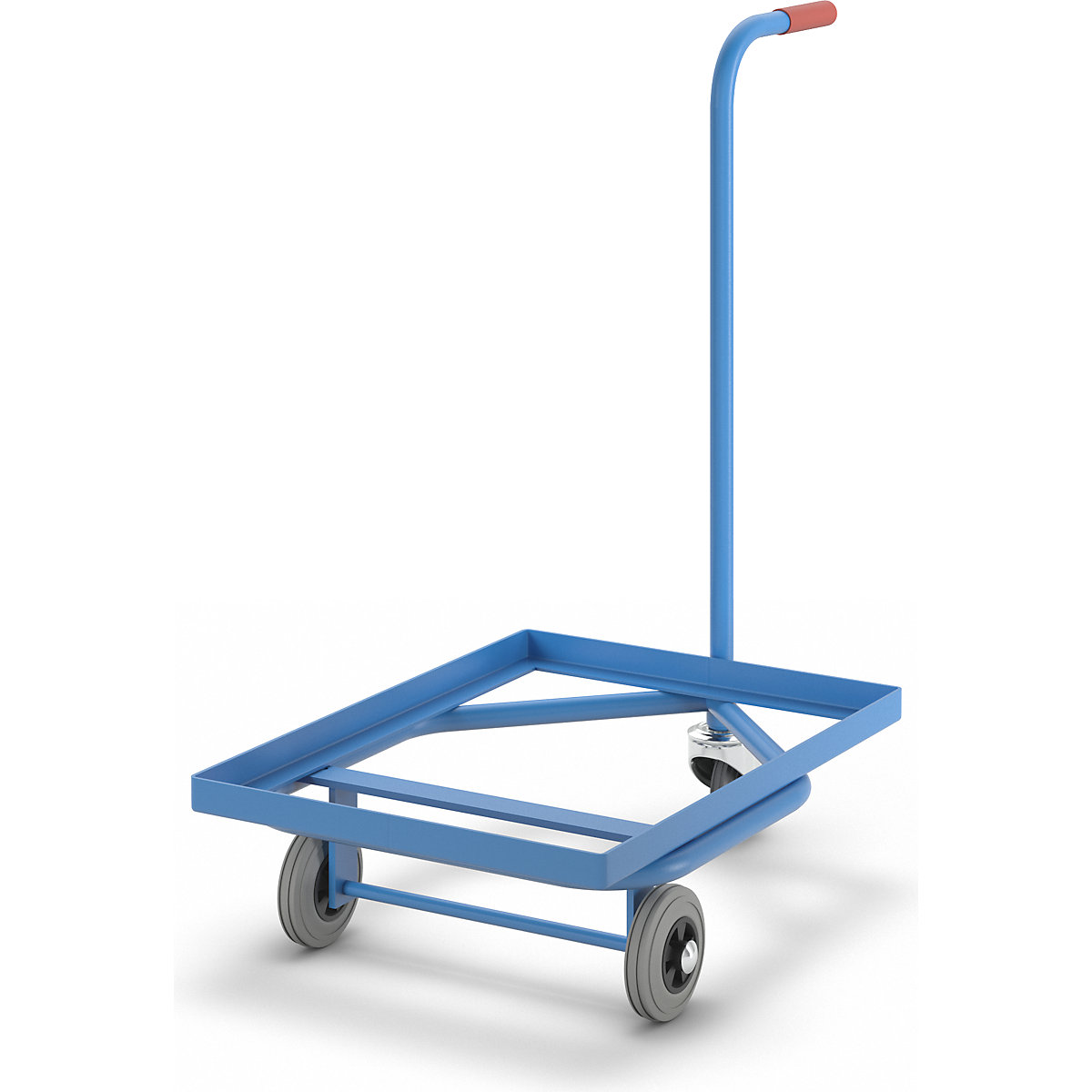 Cărucior cu mâner, capacitate portantă 100 kg – eurokraft pro